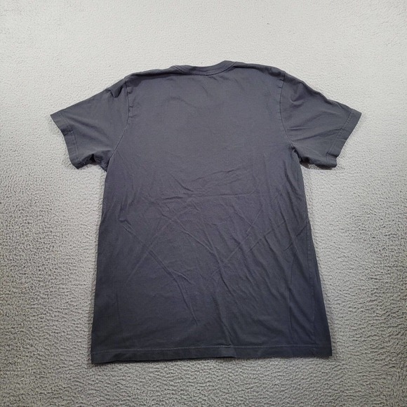 Benton Park Cafe Shirt Womens Medium Gray Crew‎ Neck Short Sleeve Graphic Tee - Picture 8 of 11